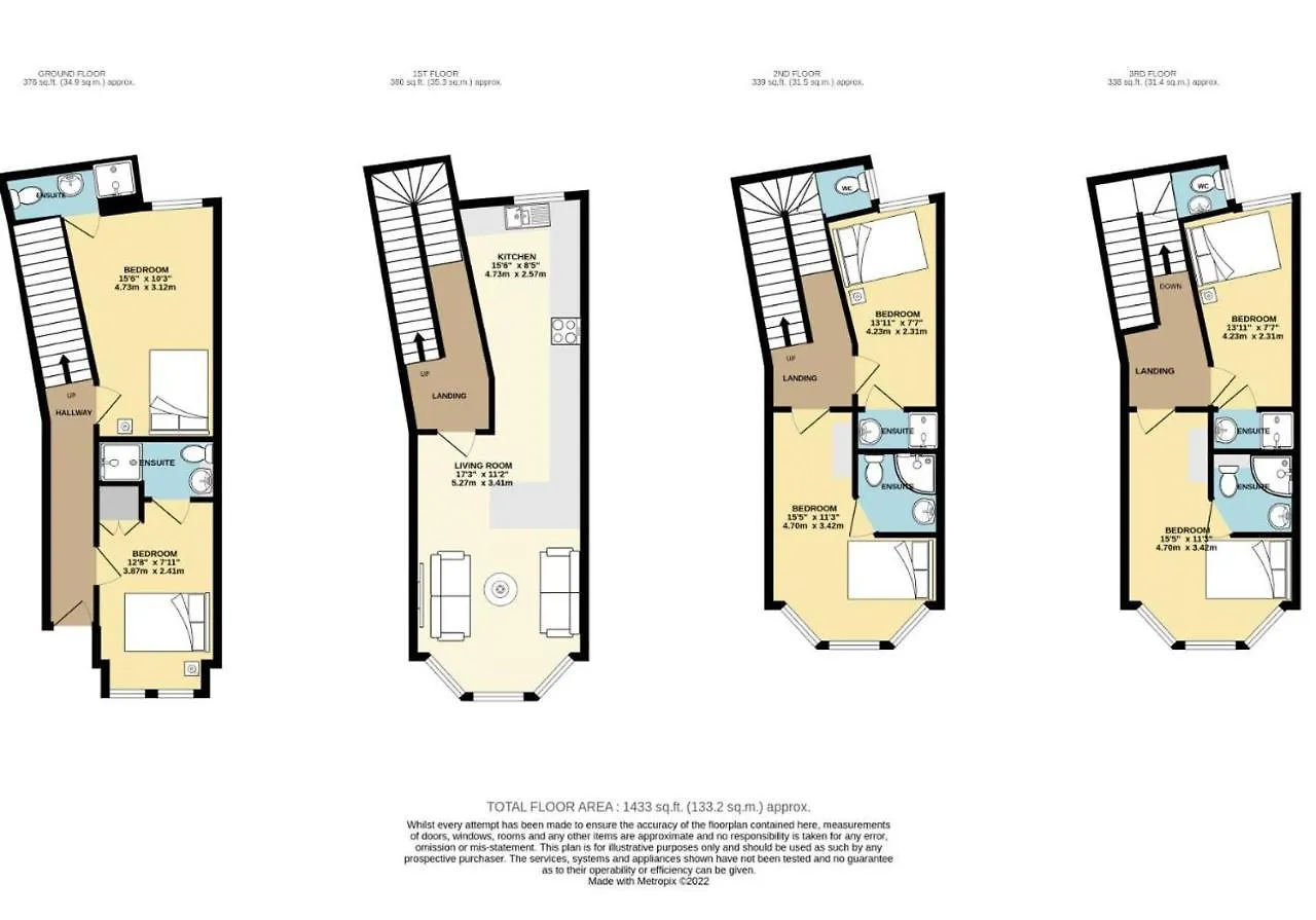Narrow House - Free Parking By My Getaways Villa Brighton 0*,